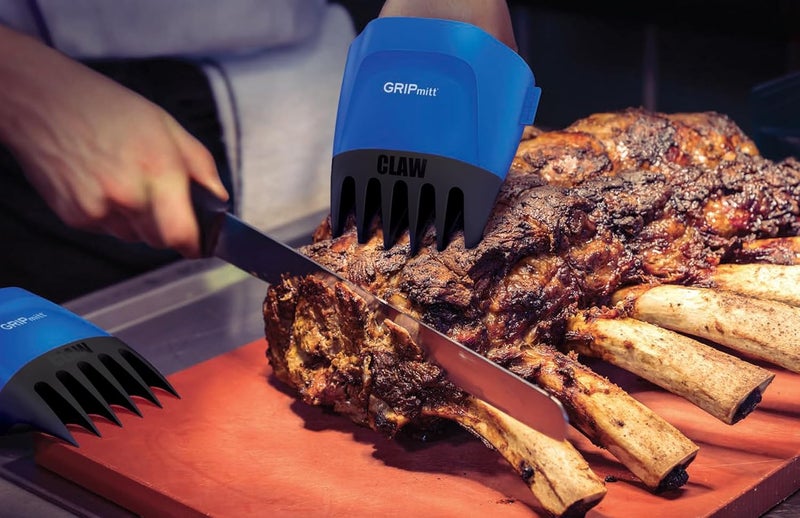 GRIPmitt Claw - Pulled Pork, Meat and Vegetable Shredding Claw 2 Pack Set (Red) - Image 4